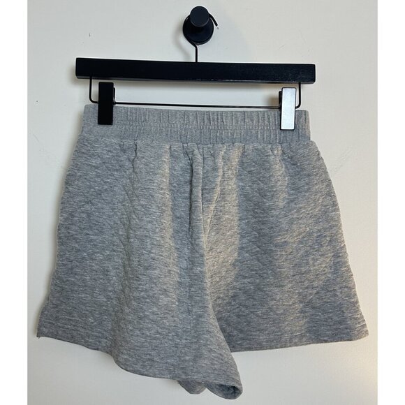 ALO YOGA Quilted Arena Boxing Short in Heather Grey Size Small - Picture 5 of 7